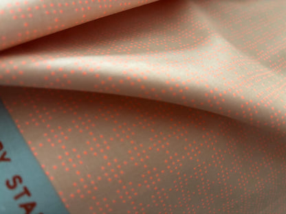 Baumwollstoff Paper Cuts Neon Orange Ruby Star Society