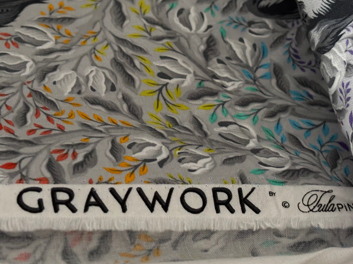 Baumwollstoff Graywork Wolf Tula Pink