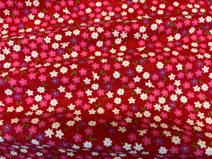 Jersey Streublümchen Rot Avalana