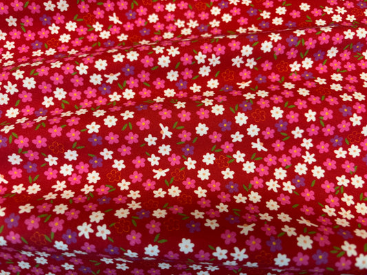Jersey Streublümchen Rot Avalana