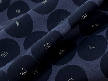 Canvas Tupfen Muddy Works Schwarz Graublau
