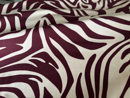 Jersey Zebra Bordeaux Avalana