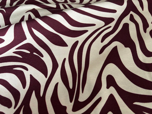 Jersey Zebra Bordeaux Avalana