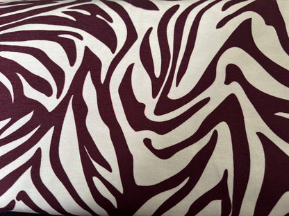 Jersey Zebra Bordeaux Avalana