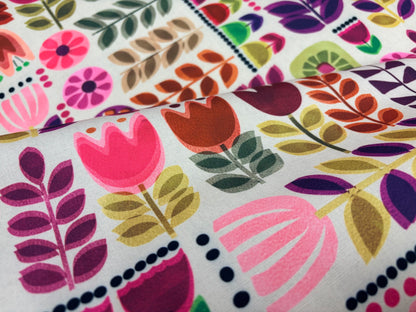 Wachstuch So Happy Buntes Blumendesign
