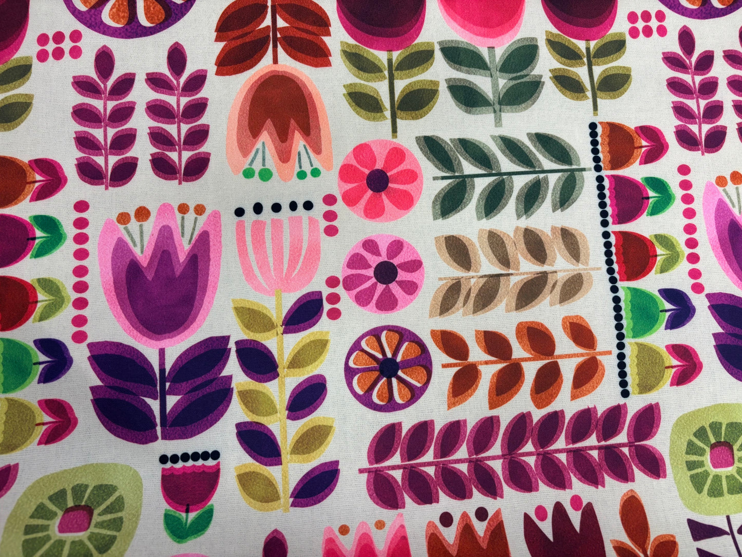 Wachstuch So Happy Buntes Blumendesign