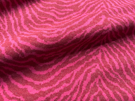 Strick-Jacquard recycled Zebra