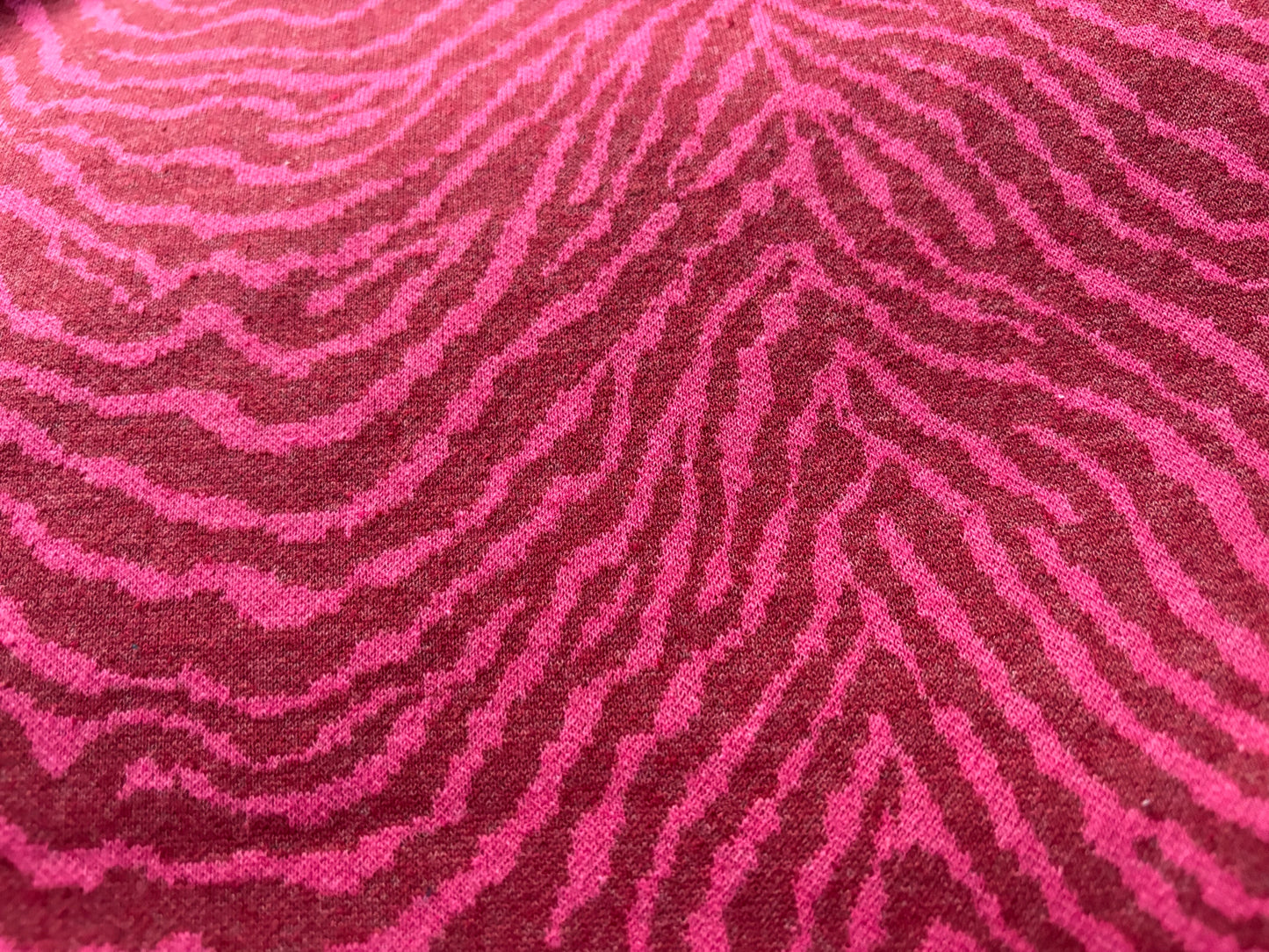 Strick-Jacquard recycled Zebra