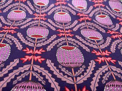 Baumwollstoff Distel Violett KOKKA