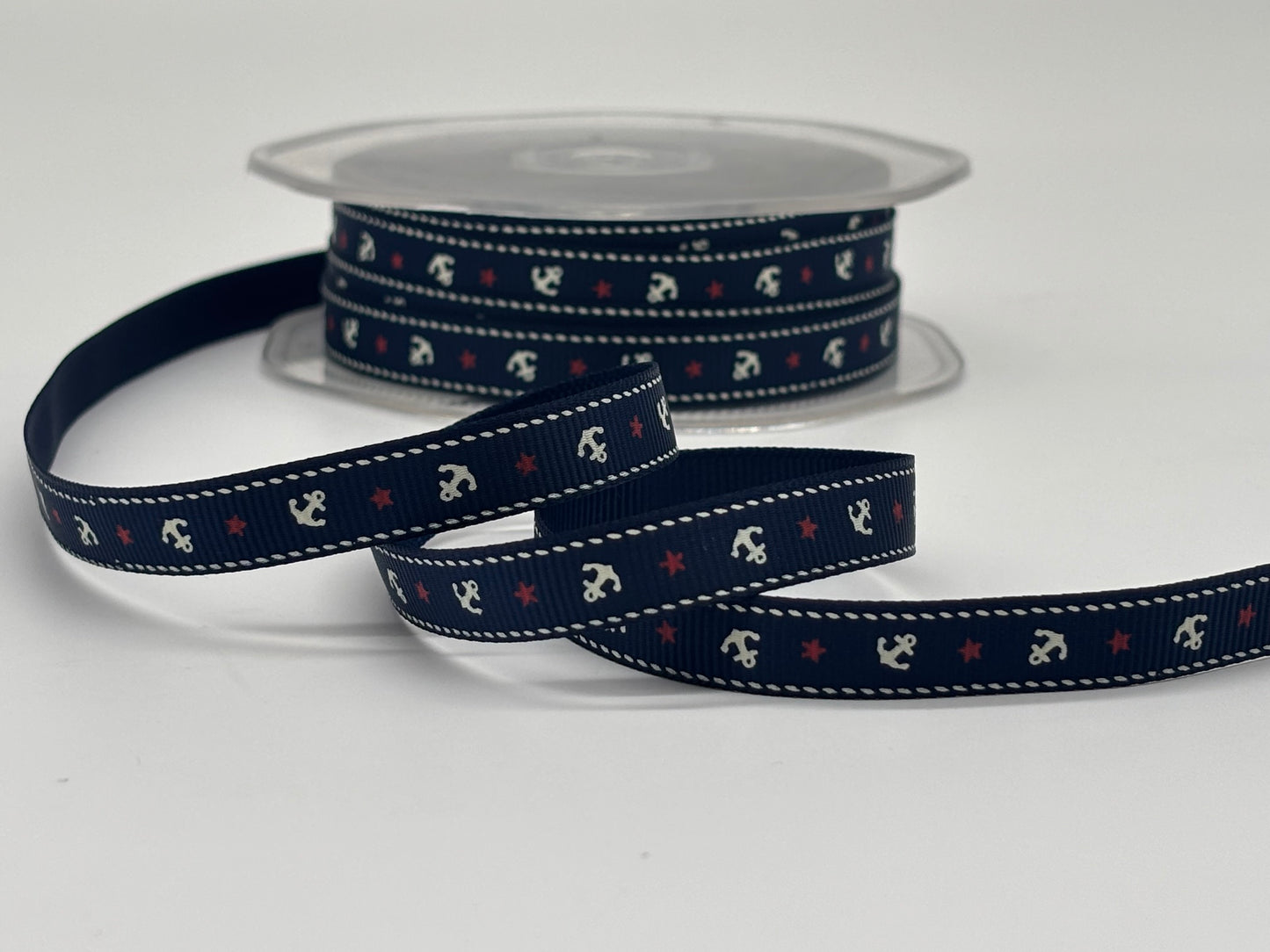 Ripsband Anker und Sternchen