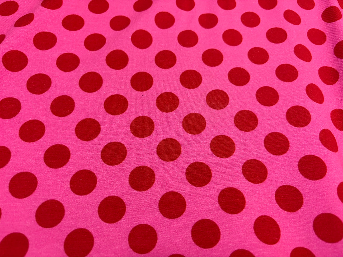 Jersey DOTS Punkte Rot/Pink Avalana