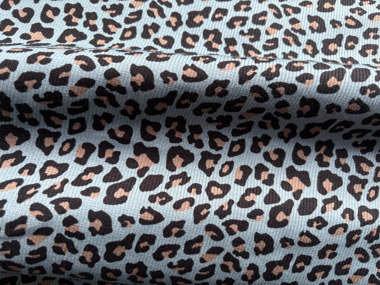 Rippenjersey Leo Rauchblau