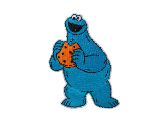 SESAMSTRASSE© Krümelmonster Bügelbild/Applikation