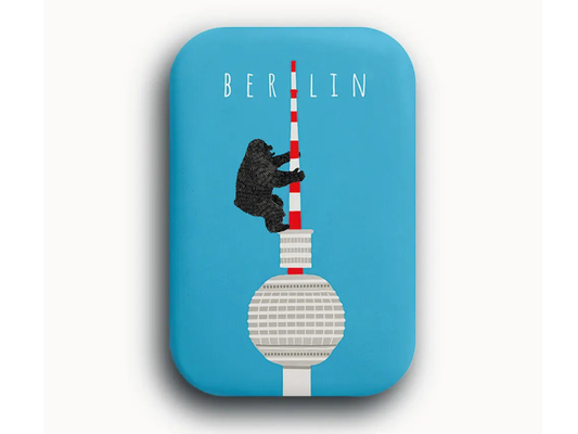 Magnet Lunacard Berlin King Kong