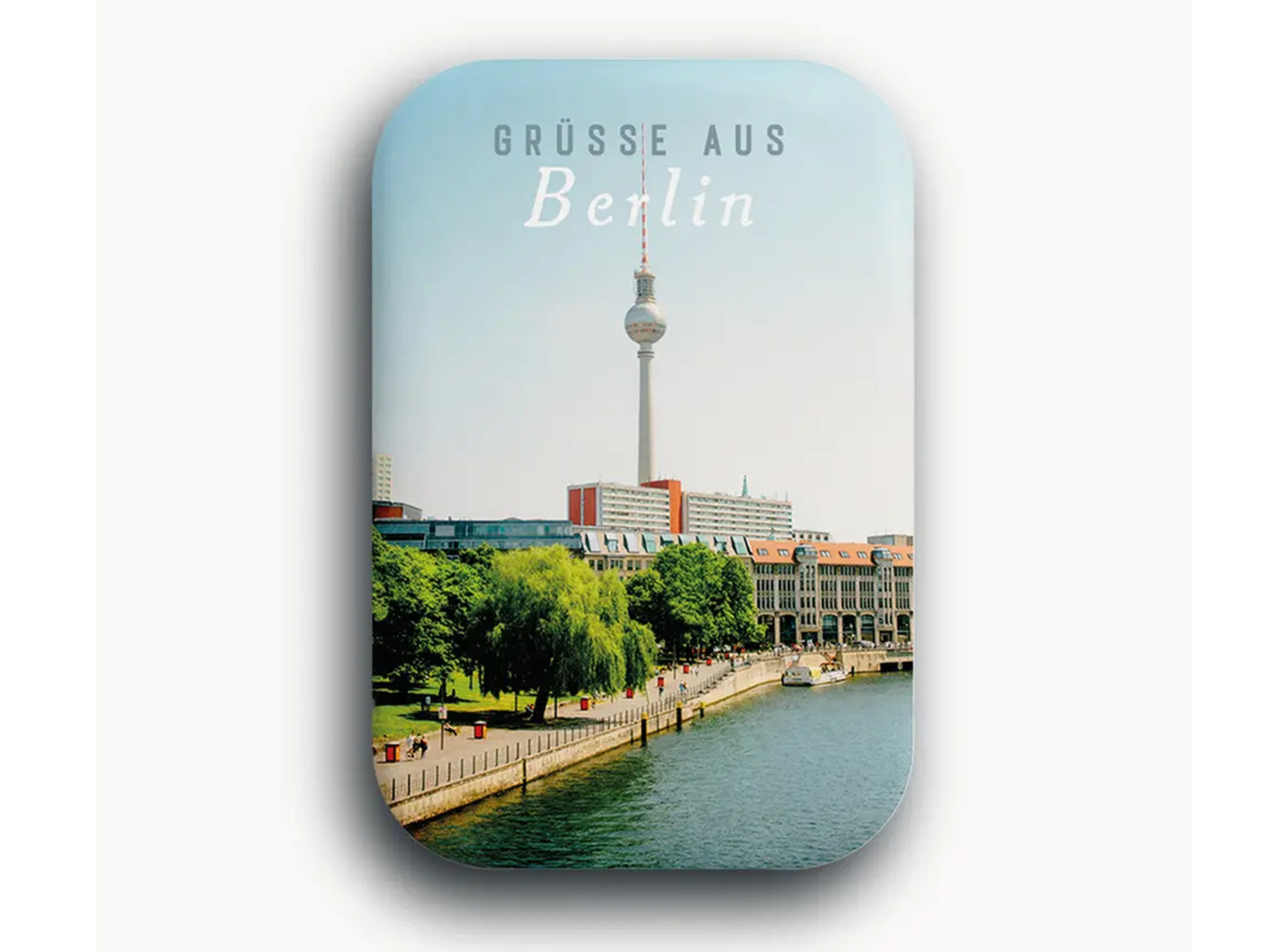 Magnet Lunacard Berlin Grüsse