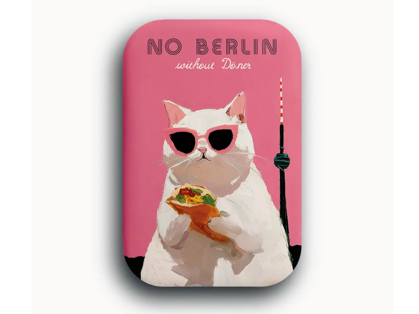Magnet Lunacard Berlin Döner Cat
