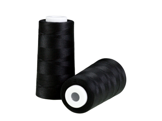 Overlockgarn Schwarz 2500 m Quillo