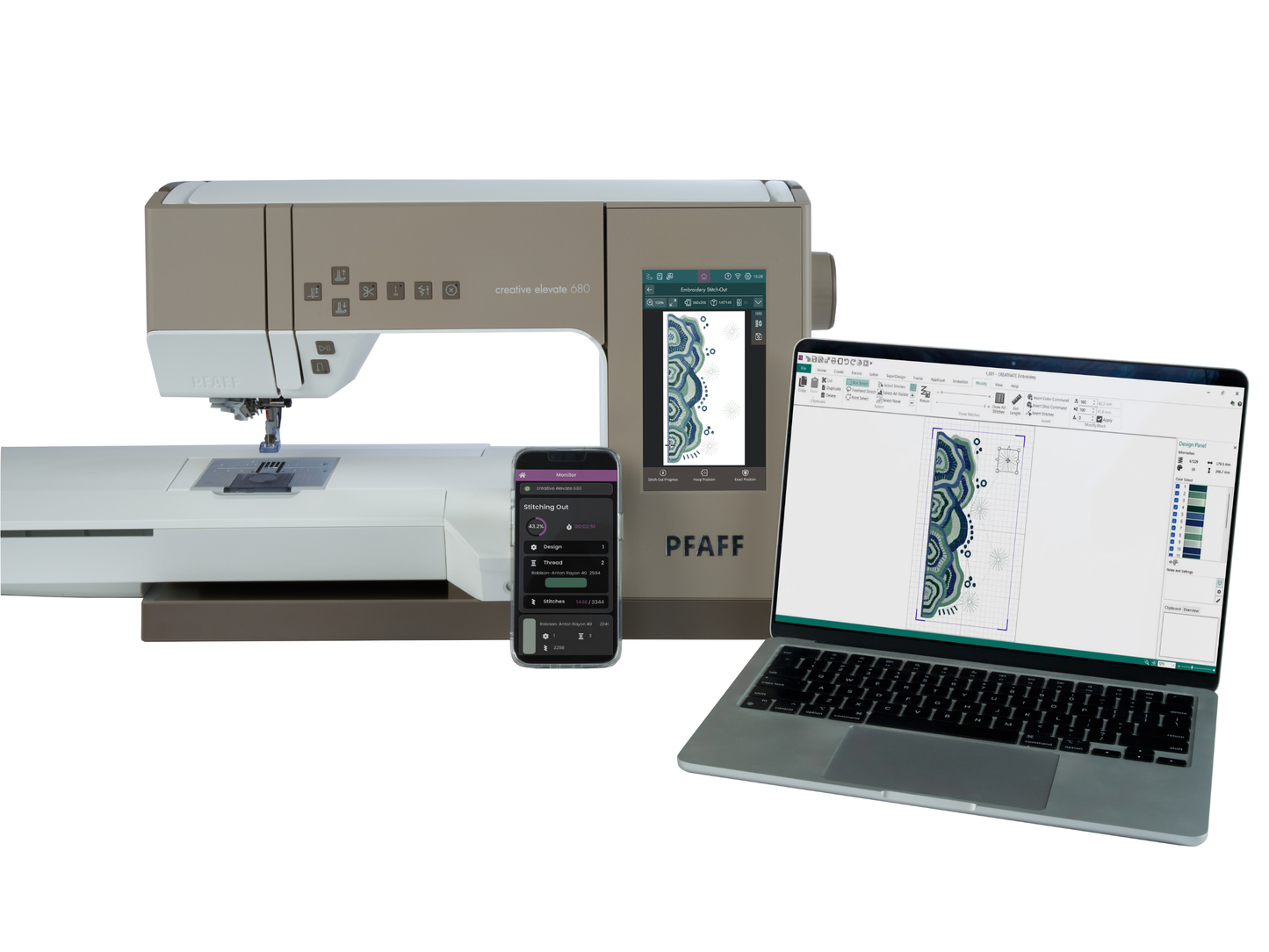 Pfaff creative elevate 650 Näh-/Stickmaschine
