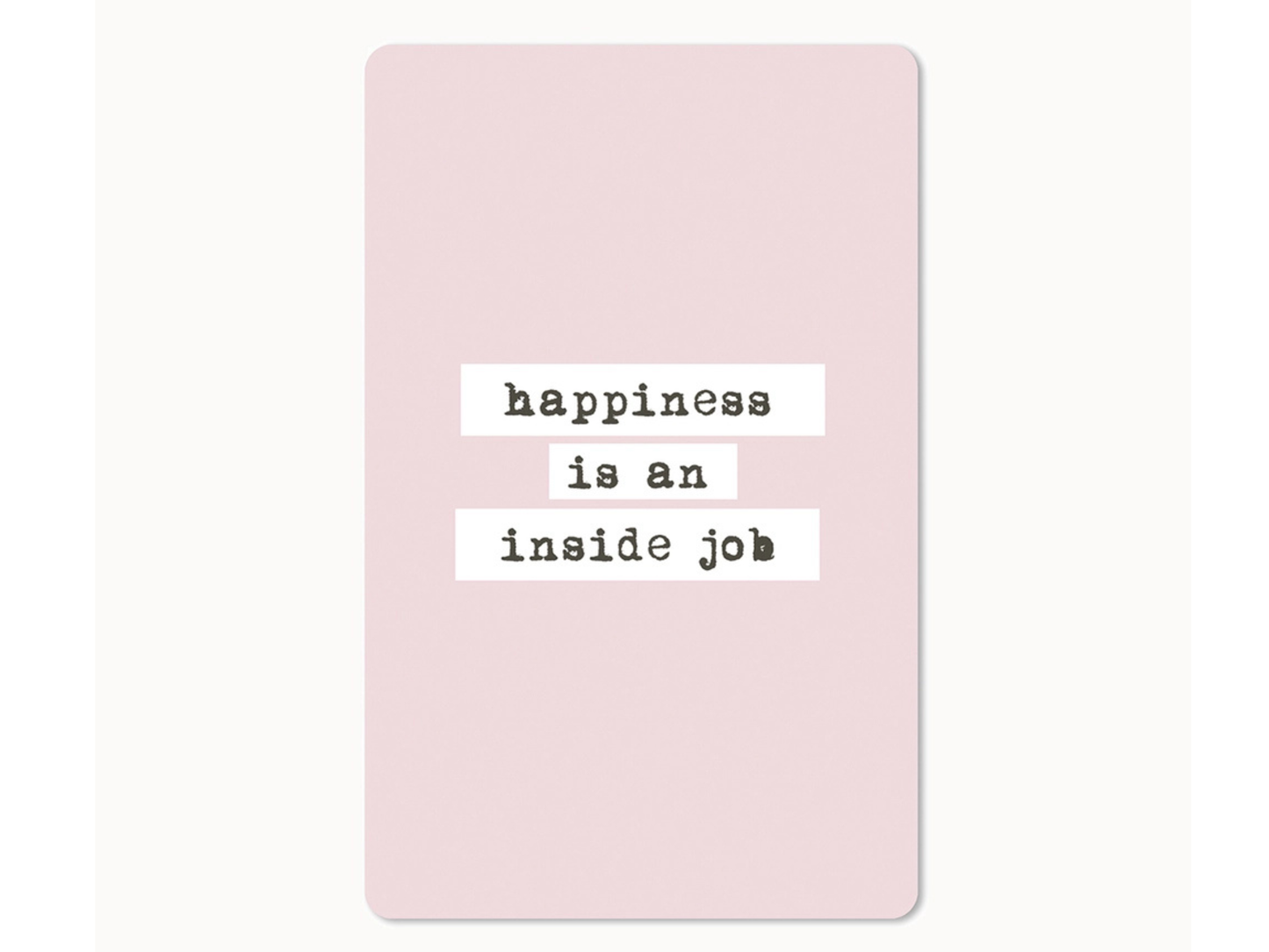 Postkarte Lunacard Inside Job