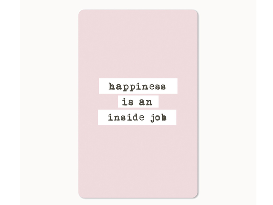 Postkarte Lunacard Inside Job