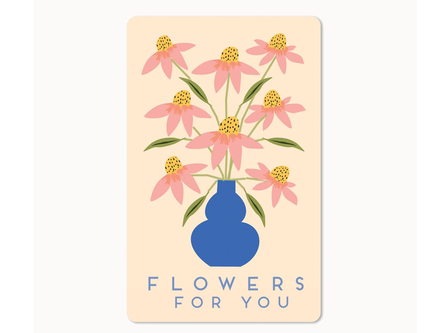 Postkarte Lunacard Flowers for you