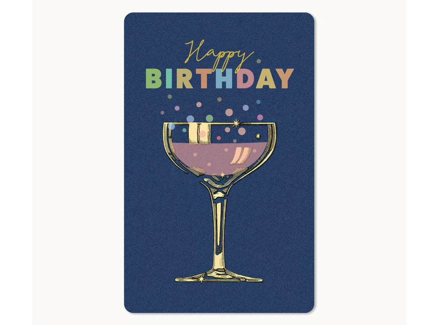 Postkarte Lunacard Happy Birthday
