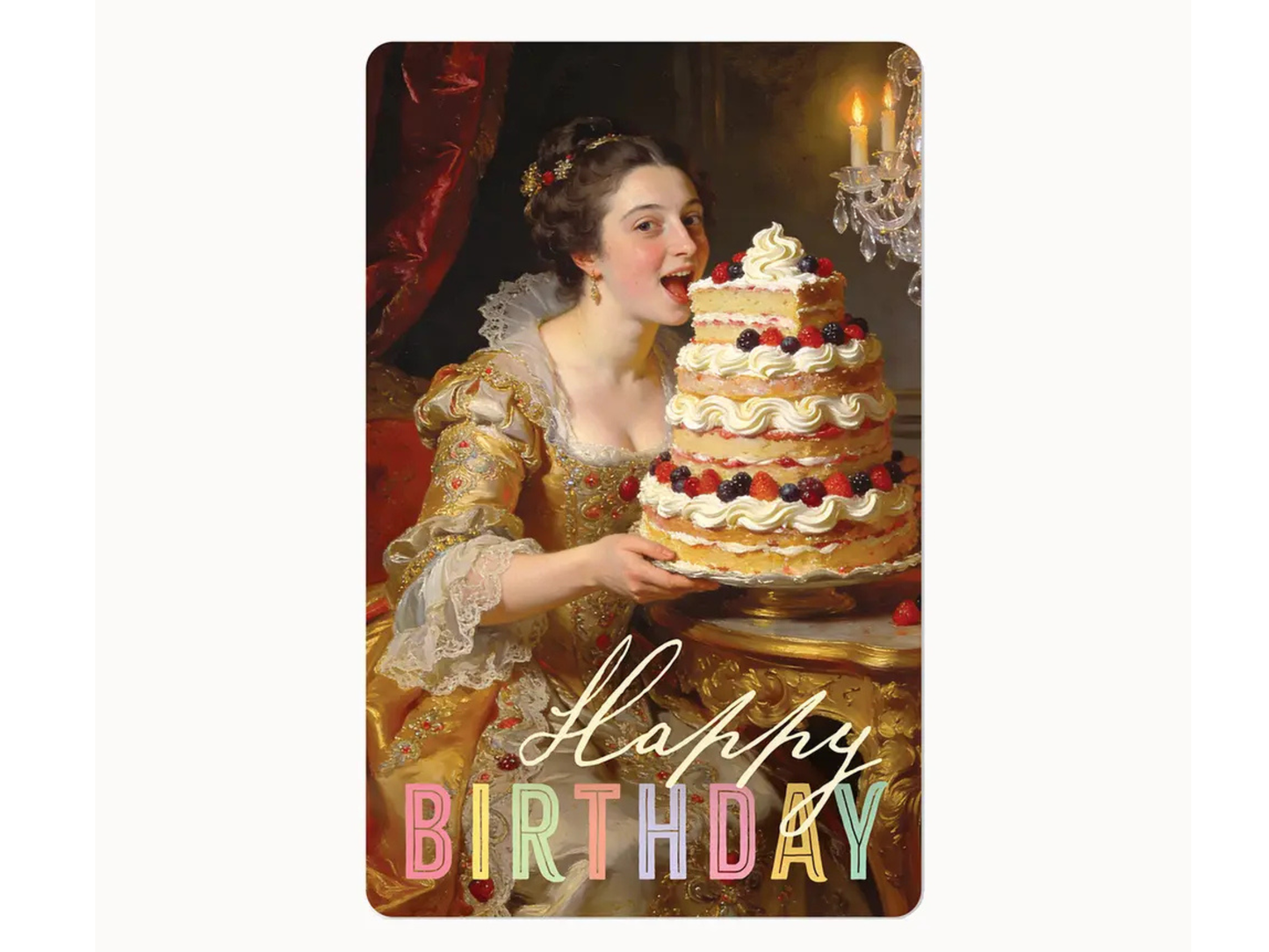 Postkarte Lunacard Happy Birthday