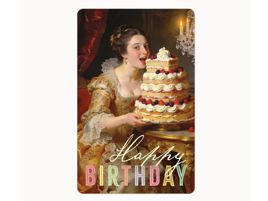 Postkarte Lunacard Happy Birthday