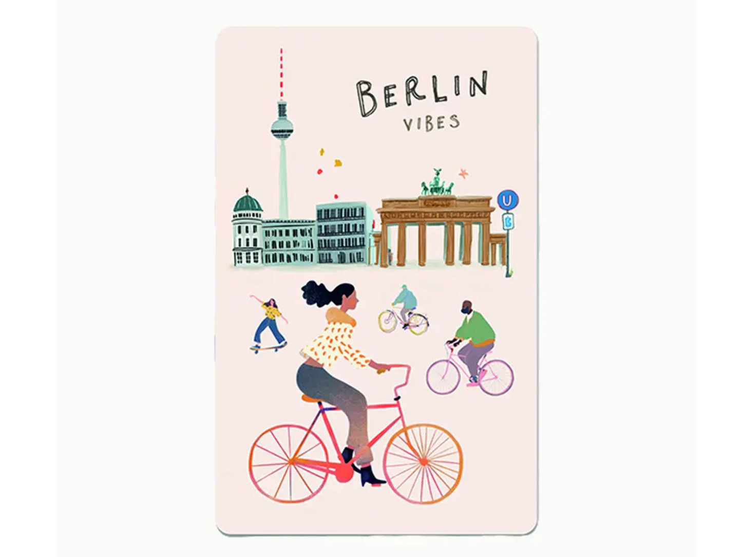 Postkarte Lunacard Berlin Vibes