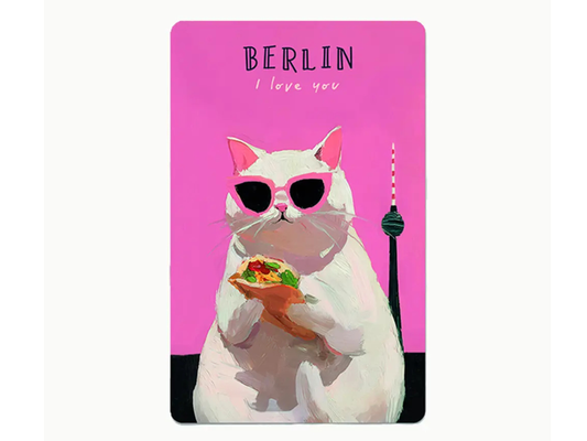 Postkarte Lunacard Berlin I love you