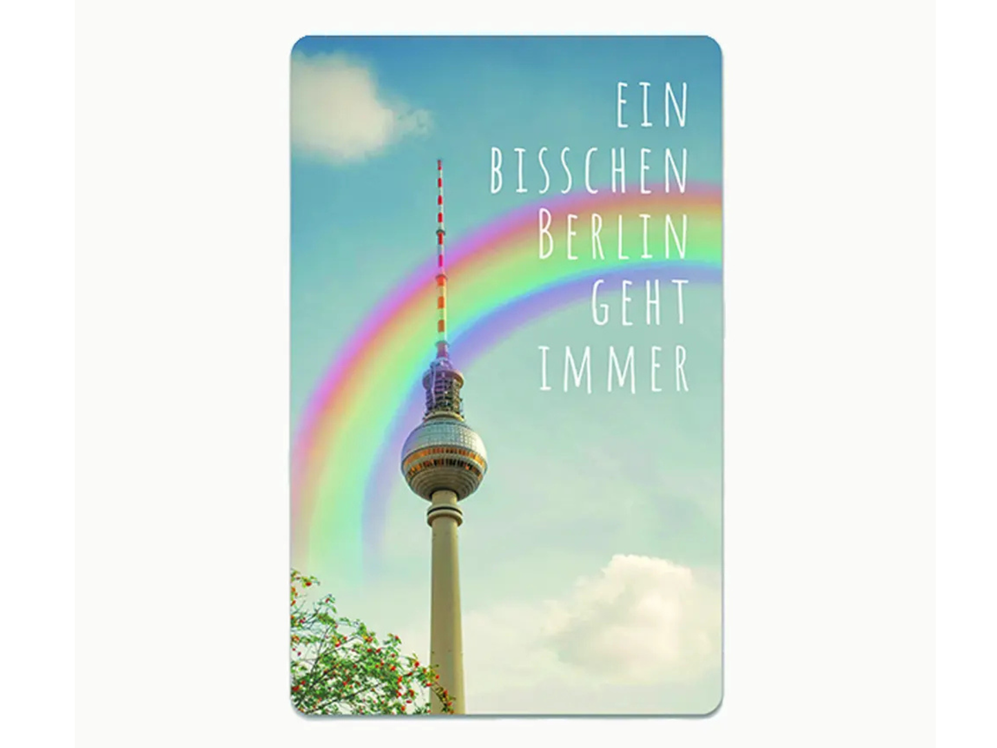 Postkarte Lunacard Berlin geht immer