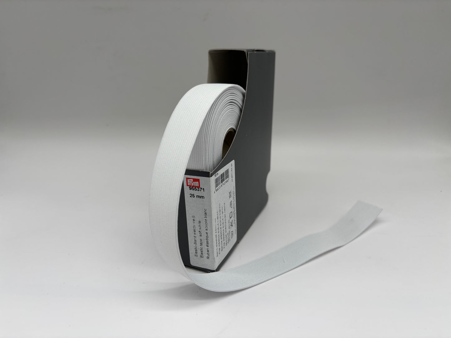 Prym Elastic-Gummiband 25 mm Weiß