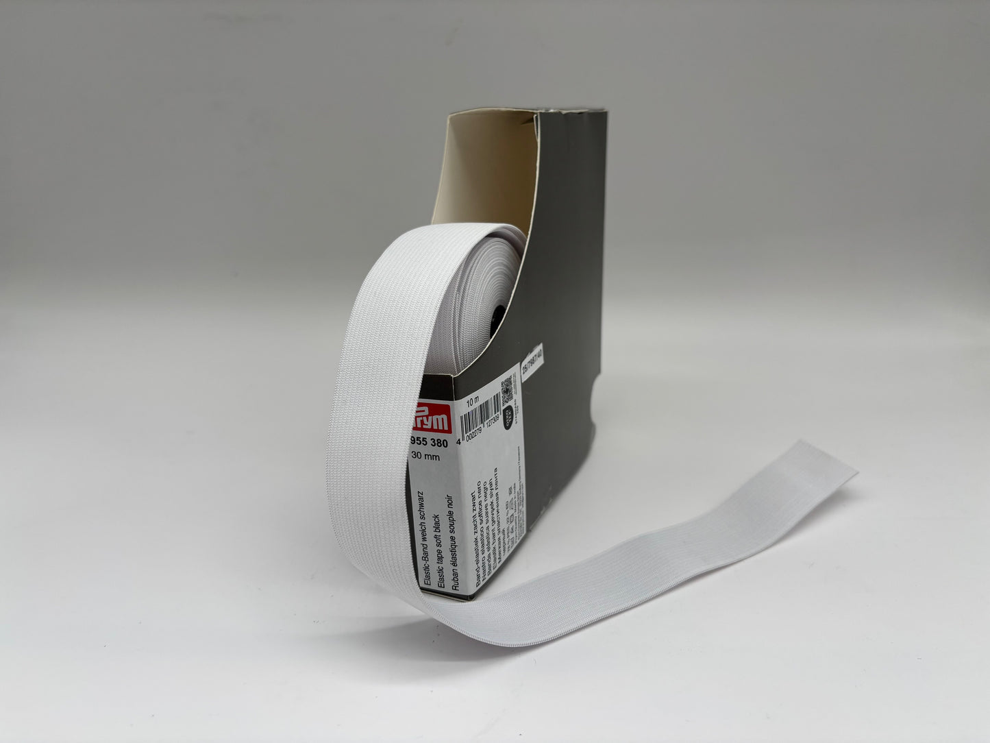 Prym Elastic-Gummiband 30 mm Weiß