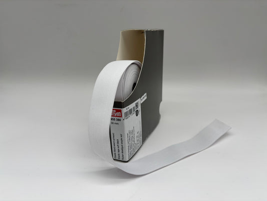 Prym Elastic-Gummiband 30 mm Weiß