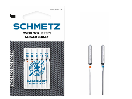 SCHMETZ Overlocknadel Jersey Stärke 80-90