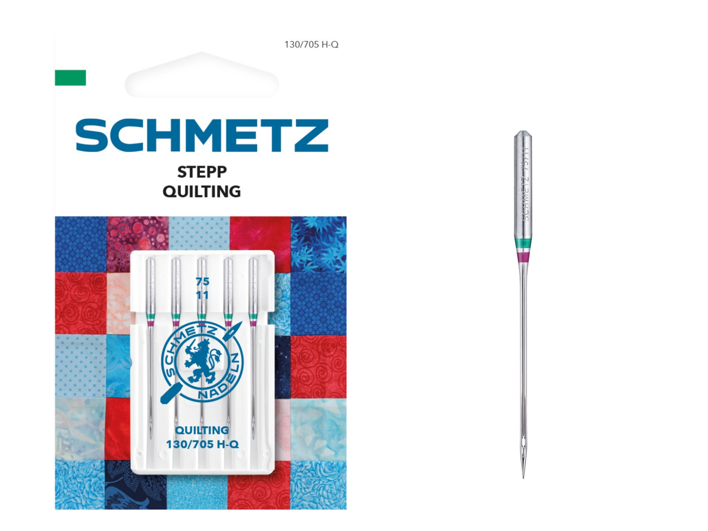 SCHMETZ Nähmaschinennadeln Quilting Stärke 75-90