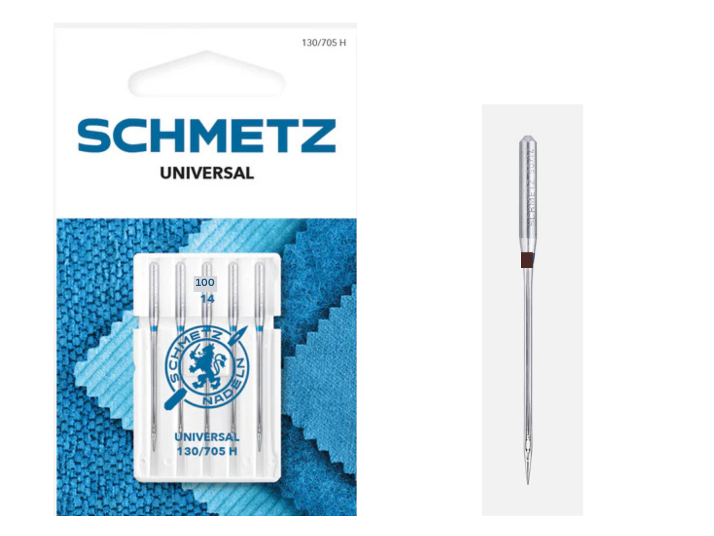 SCHMETZ Nähmaschinennadel Universal Stärke 100