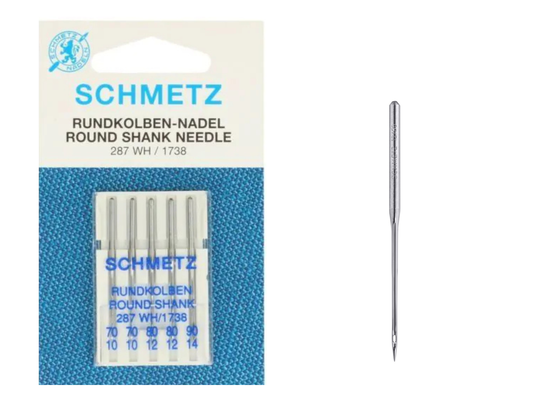 SCHMETZ Nähmaschinennadel Rundkolben Stärke 70-100