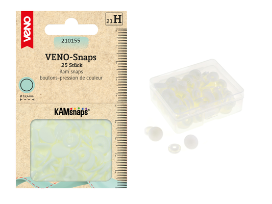 VENO-Snaps Druckknöpfe Creme