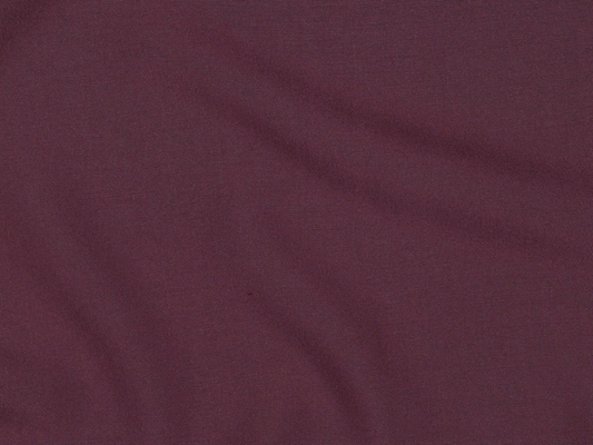 Viskose Lenzing™ EcoVero™ Uni Aubergine