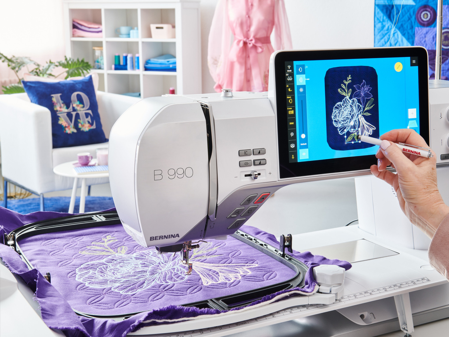 BERNINA 990 Nähmaschine/Stickmaschine