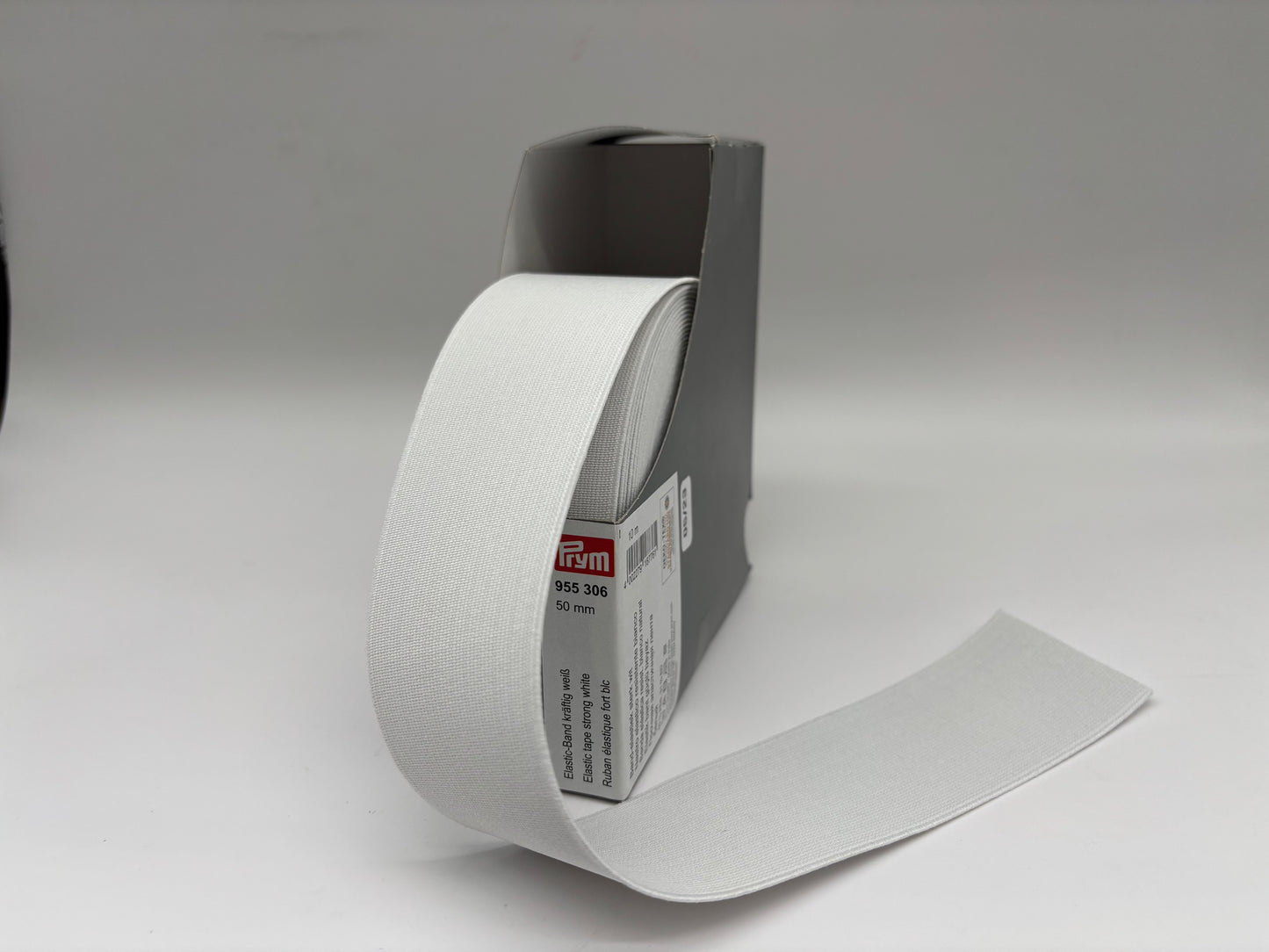 Prym Elastic-Gummiband 50 mm Weiß