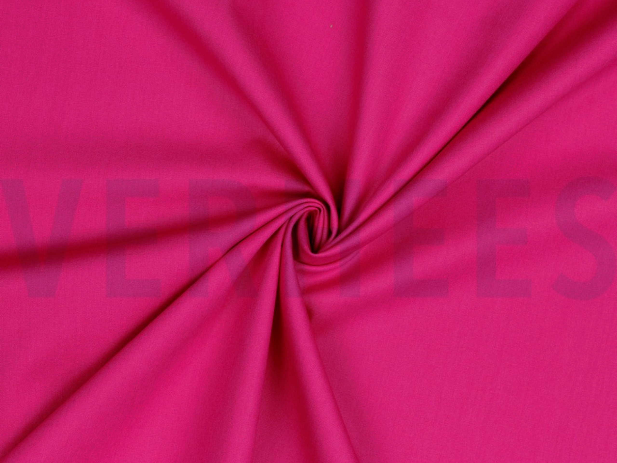 Baumwollstoff Uni Dunkles Pink VH 055 Popeline