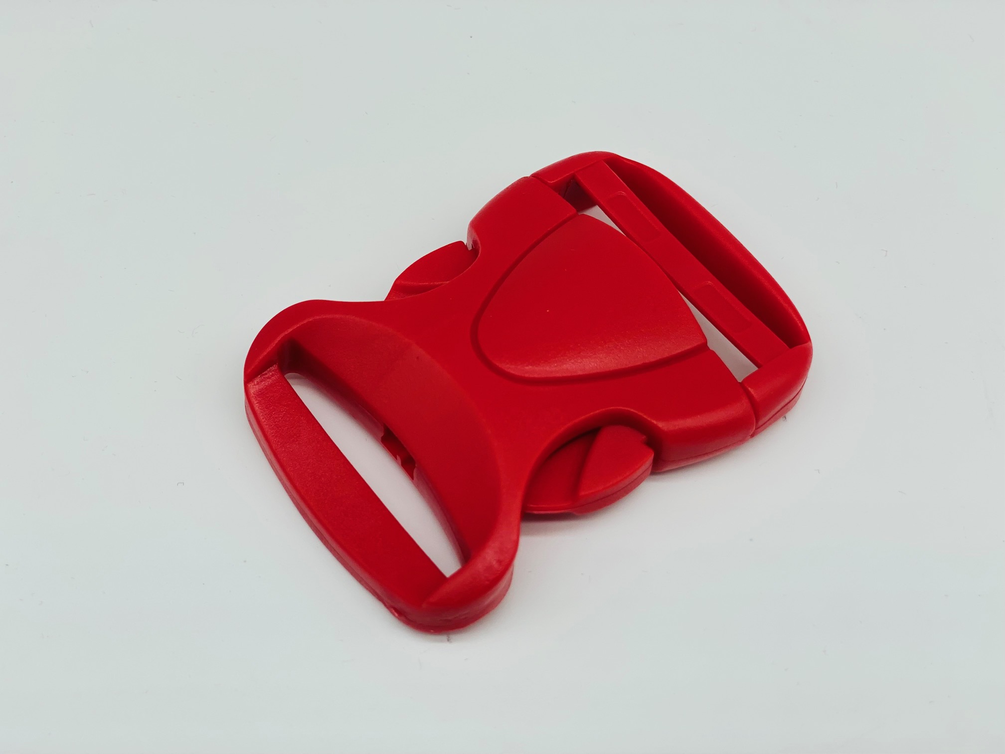 Steckschnalle 40 mm Rot Kunststoff