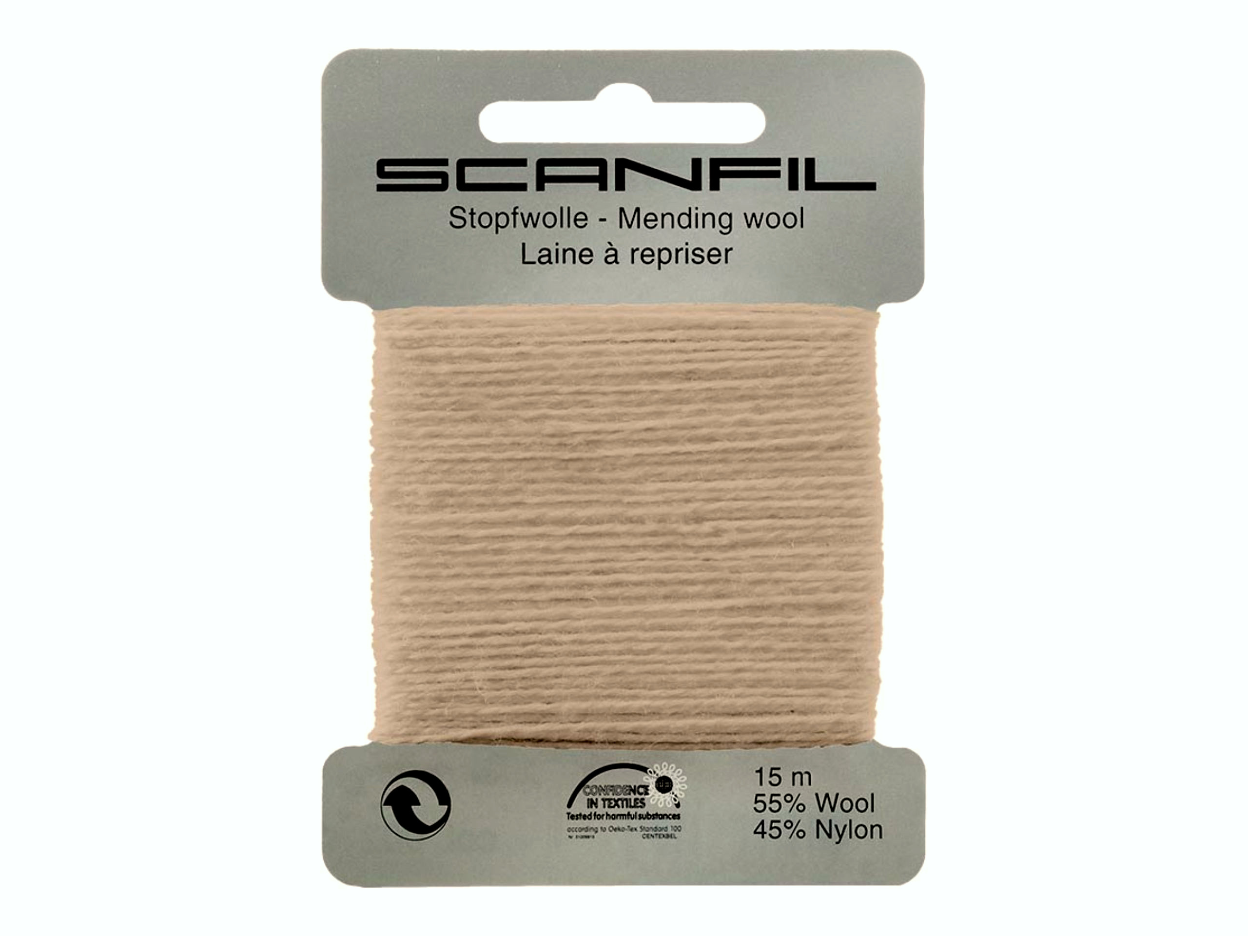 Scanfil Stopfgarn Beige 126