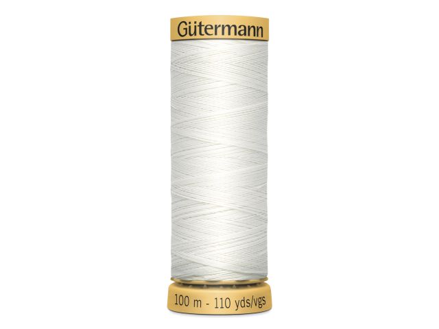 Gütermann Baumwollnähgarn 100 m 5709 Weiß