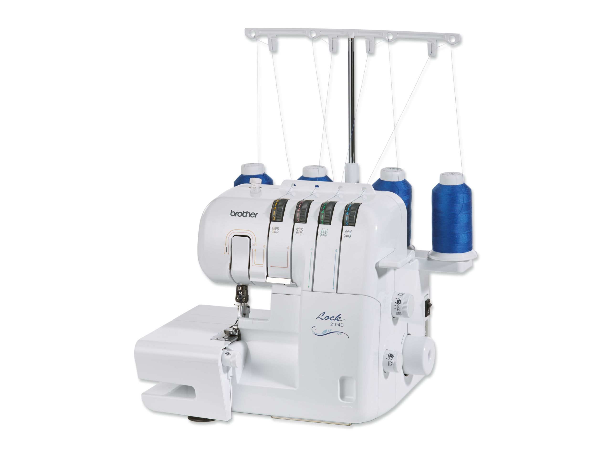 Brother 2104D Overlock 4-fädig