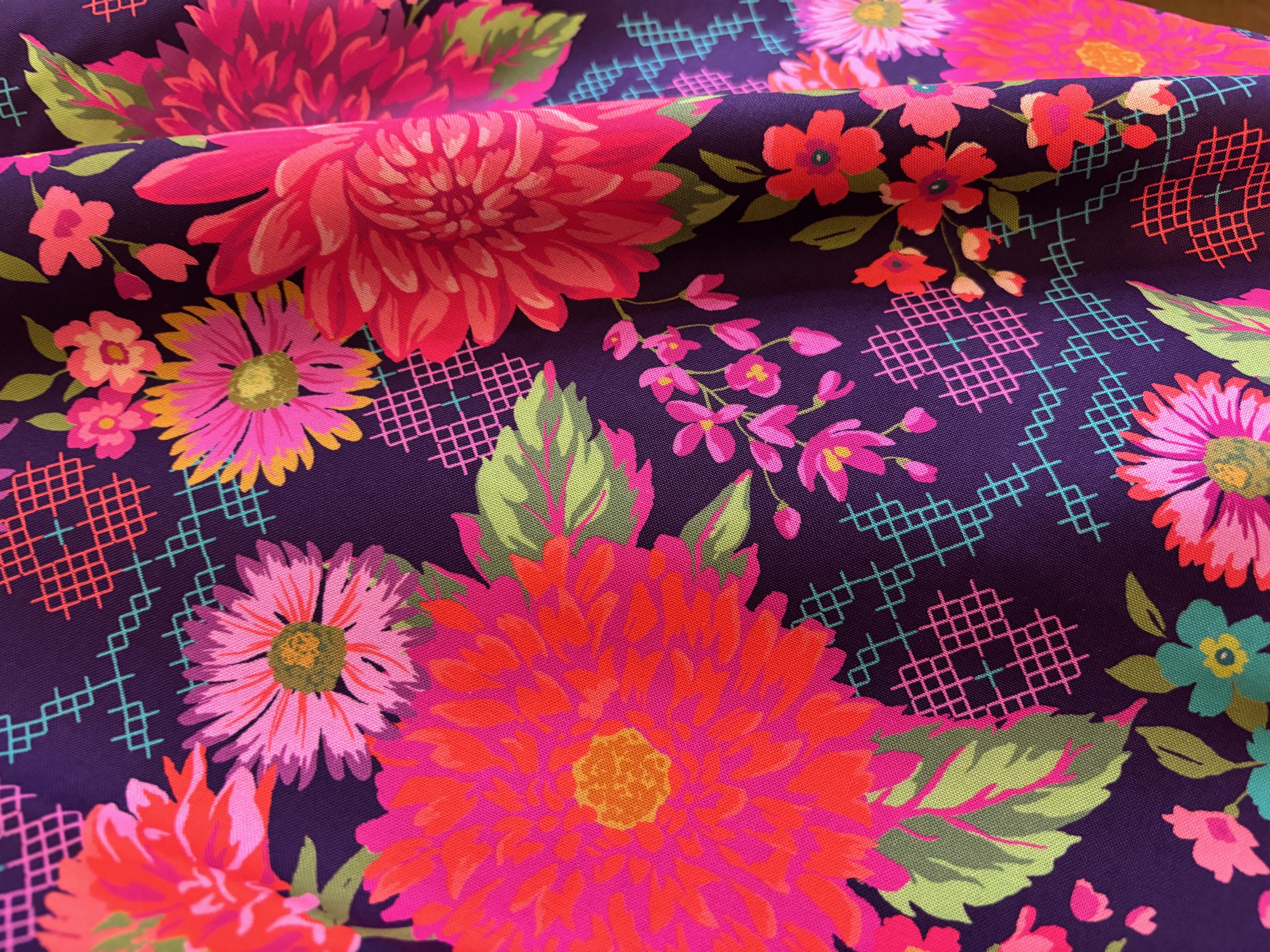 Baumwollstoff Blooms Moda