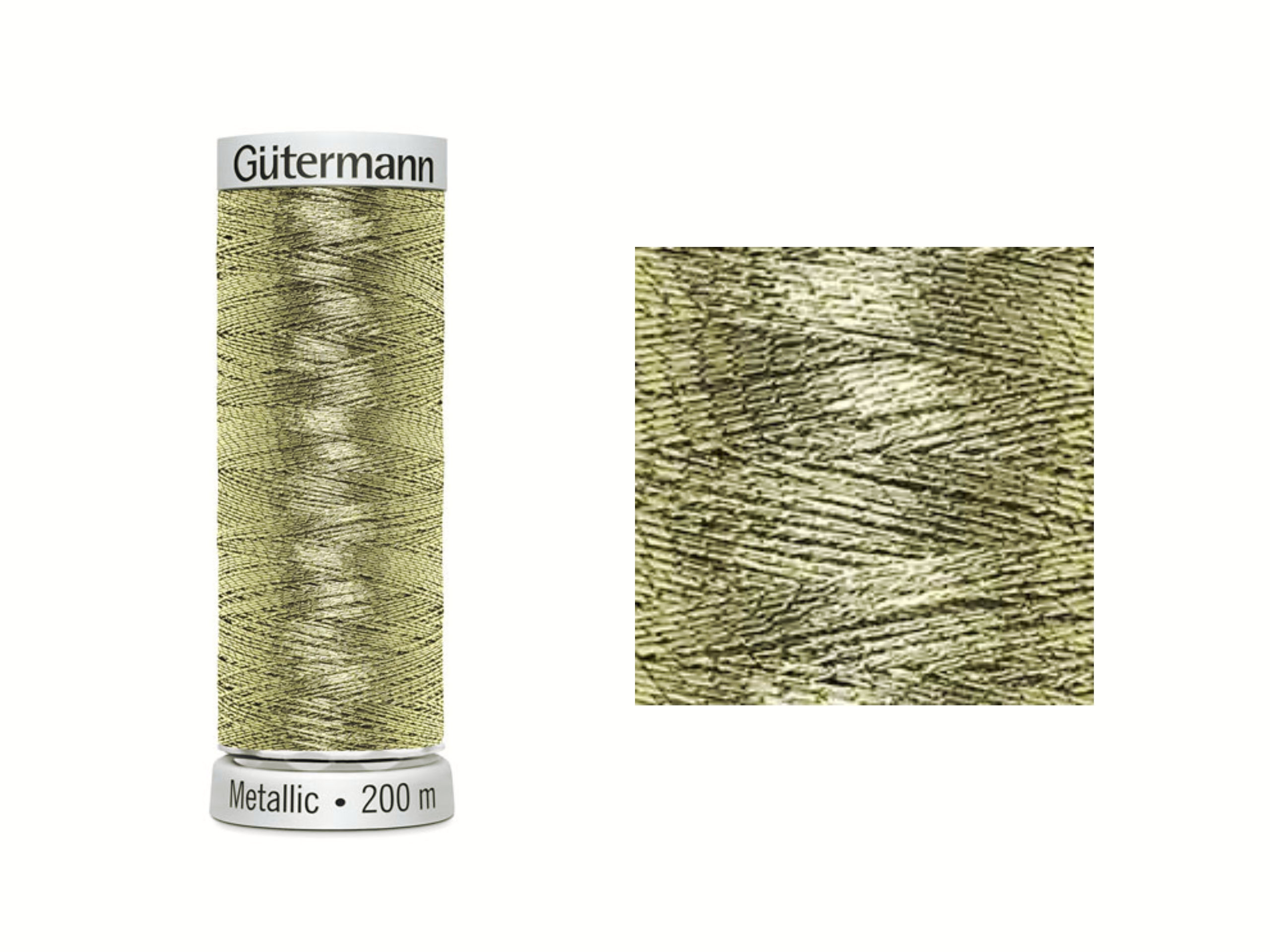 Gütermann Allesnäher 200 m Gold Metallic 7007 SULKY