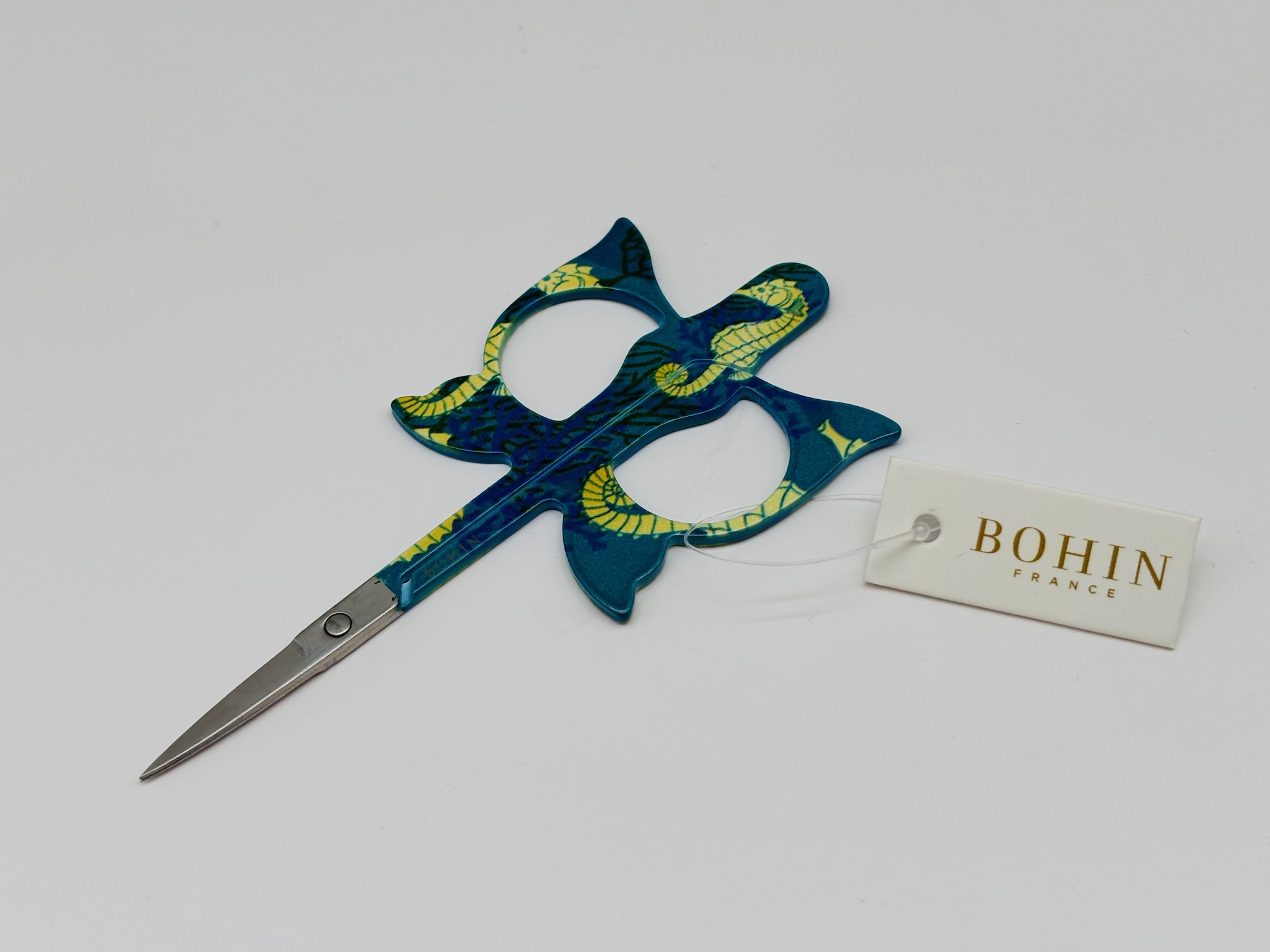 Bohin Stickschere Sea World Seepferdchen